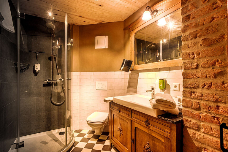 Bathroom 3, Bio-Hotel Zur Muhle, Sächsische Schweiz-Osterzgebirge