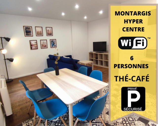Facilities 5, Appartement hyper centre de Montargis, Loiret