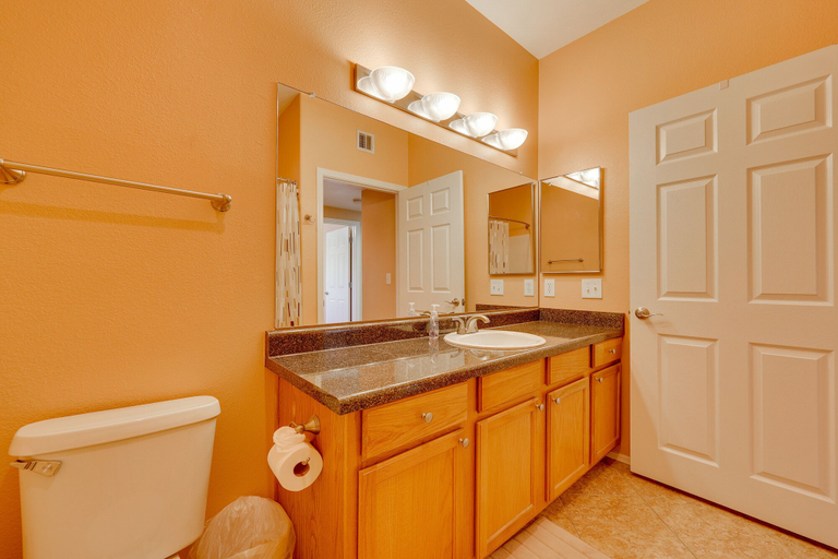 Bathroom 5, 3 Mi to Westgate District: Condo w/ Pool Access, Maricopa
