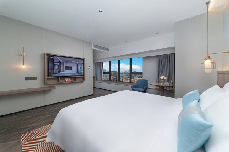 Bedroom 2, Mehood Hotel Maoming Dian Bai Branch, Maoming