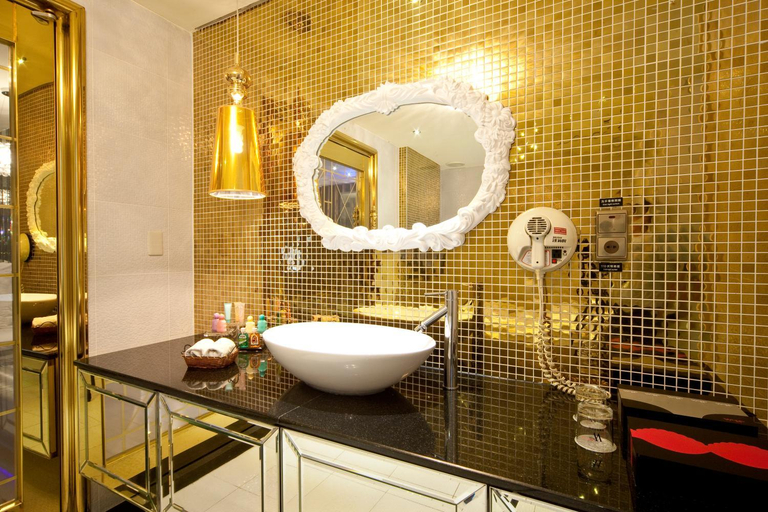 Bathroom 4, Wego Boutique Hotel - Linsen, Taipei City
