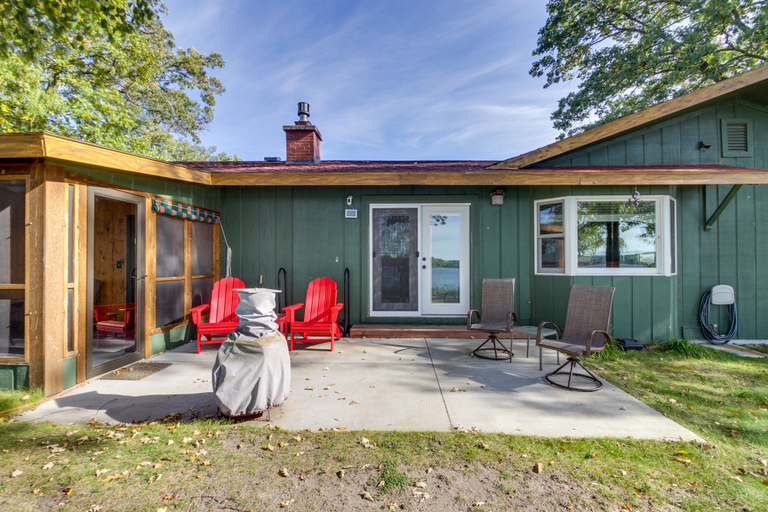 Exterior & Views 2, Lakefront Walker Home w/ Boat Dock & Lift!, Cass