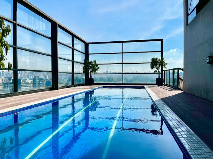 Sport & Beauty, Flat duplex com servico de camareira e enxoval completo - ao lado do parque Ibirapuera, São Paulo