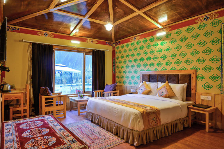 Bedroom 2, White Sands Resort- Best Resort in NUBRA, Leh