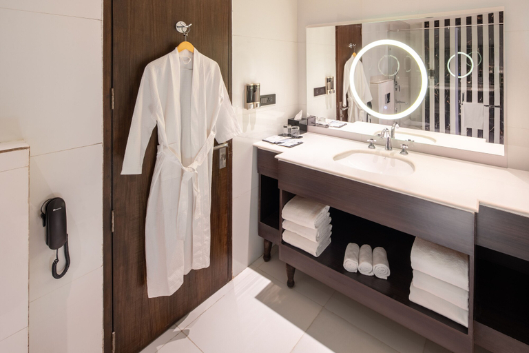 Bathroom 4, Brij Eternity, Vrindavan by Leisure Hotels, Mathura