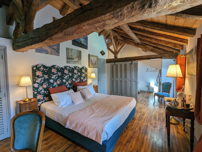 Bedroom 4, Château de Lavaud, Charente