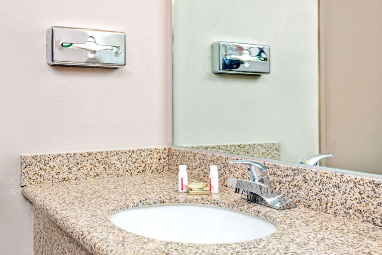 Bathroom 5, Super 8 by Wyndham Upland Ontario CA, San Bernardino