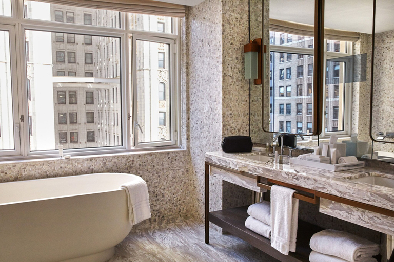 Bathroom 5, Four Seasons Hotel New York Downtown, New York