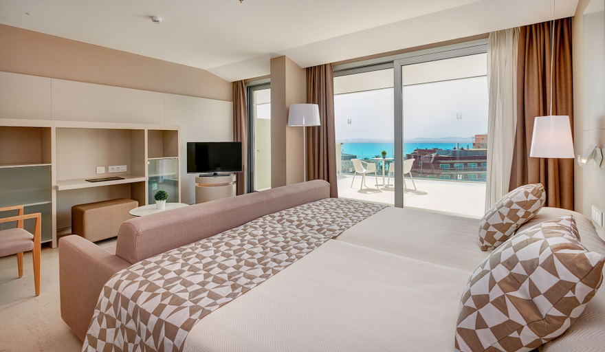 Bedroom 3, Hipotels Gran Playa de Palma, Baleares