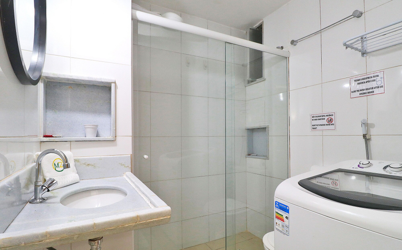 Bathroom 4, MZ Apartments Nossa Senhora I, Rio de Janeiro