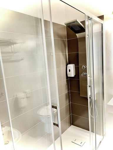 Bathroom 4, Hotel Sant'Ercolano, Perugia
