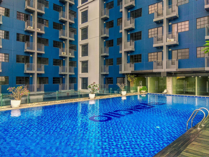 Exterior & Views 2, Comfy Studio Apartment At Evenciio Margonda, Depok