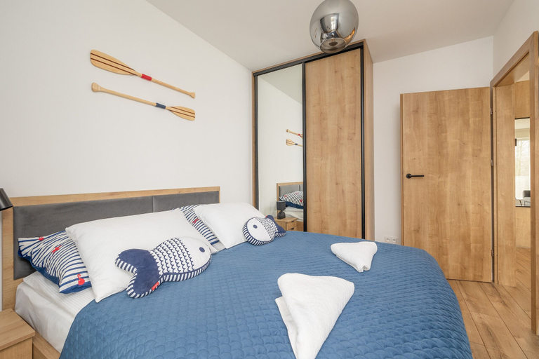 Bedroom 3, Coast Apartment With Balcony by Renters, Koszalin