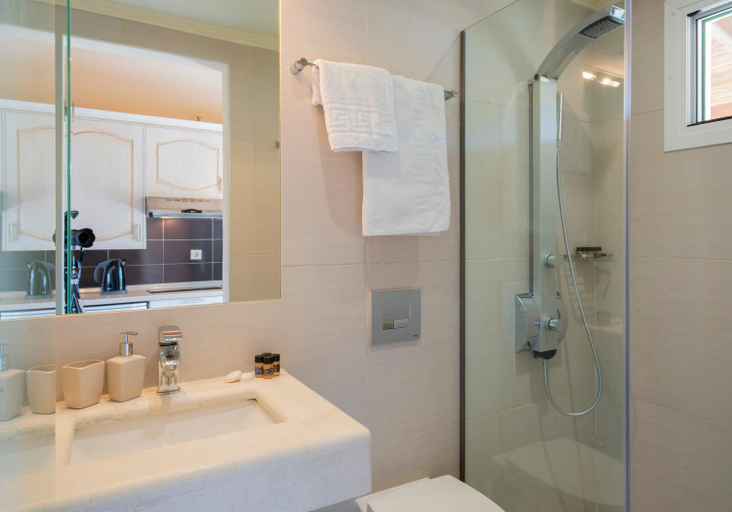 Bathroom 4, Ziogas Luxury Apartments, Ionian Islands