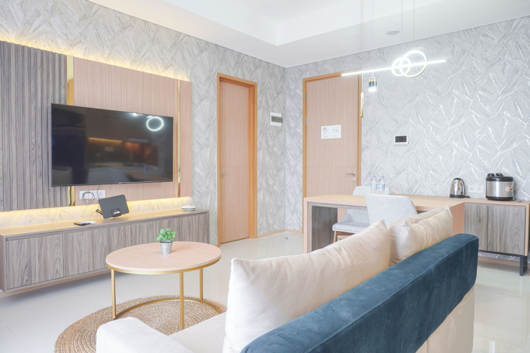 Comfort And Modern Look 2Br At 26Th Floor Samara Suites Apartment, South Jakarta