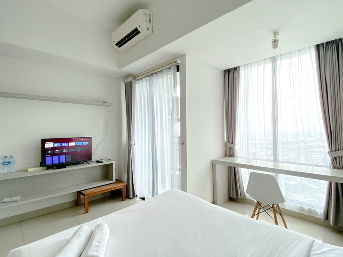 Bedroom 3, Modern Look And Comfy Studio At Pollux Chadstone Apartment, Cikarang