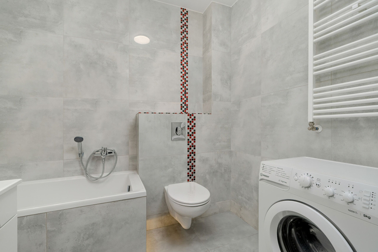 Bathroom, Loft Antresola&balkon Poznań by Renters, Poznań City