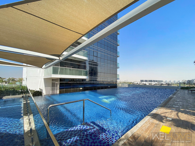 Sport & Beauty, WelHome - Breathtaking 1BR Apt with Balcony and City View, Dubai