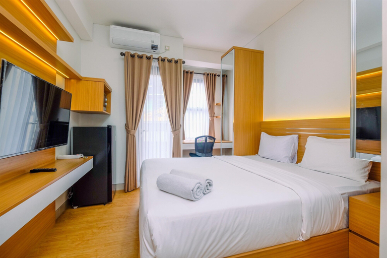 Bedroom 3, Comfort And Best Deal Studio Room Transpark Cibubur Apartment, Depok