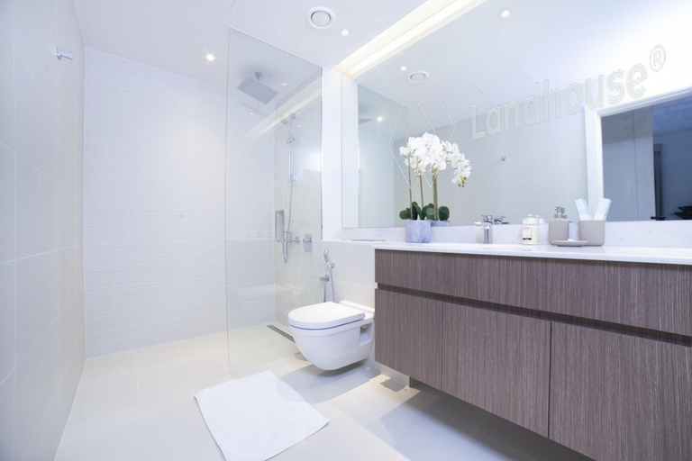 Bathroom, Signature 2BR in Port de La Mer, Dubai