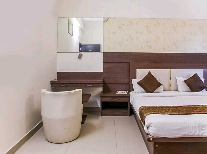 Bedroom 2, Hotel Mani Ram Palace, Agra