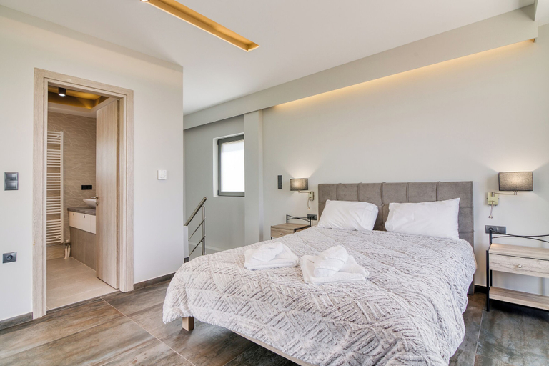 Bedroom 4, Serenity Suites Sea View 1, West Greece