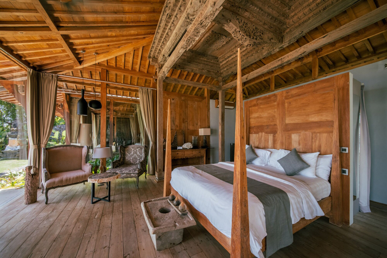Bedroom 3, Palatial Wooden Villa, 4br, Lovina, Buleleng