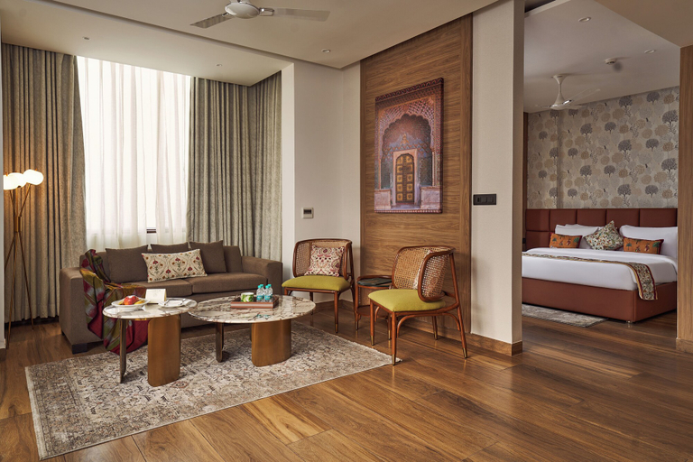 Bedroom 2, Triptam Vrindavan, Mathura