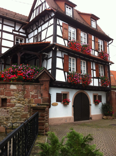 Maison a colombages, Bas-Rhin
