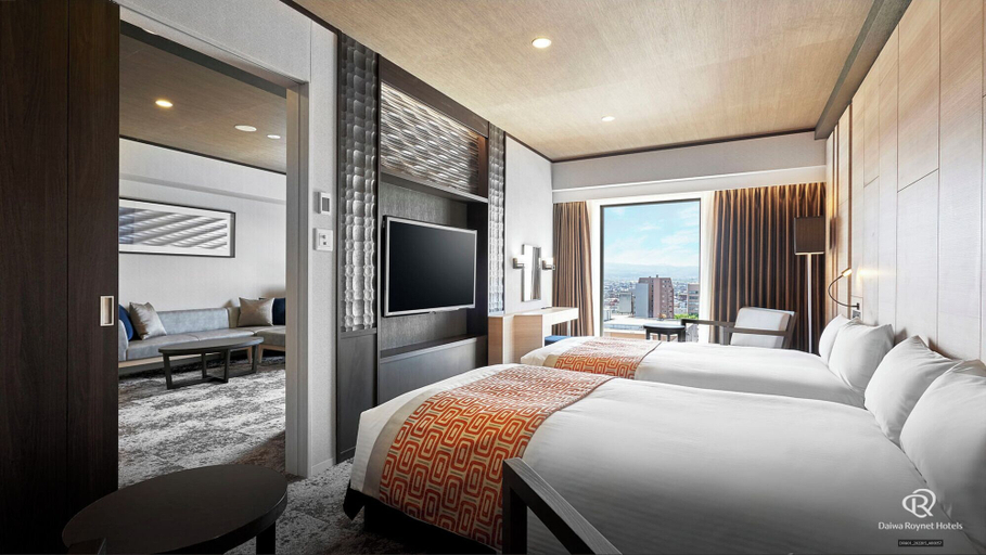 Bedroom 3, Daiwa Roynet Hotel Aomori, Aomori