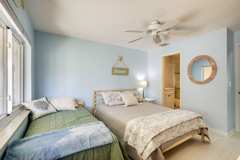 Bedroom 4, Beachfront St Augustine Condo w/ Pool Access, Saint Johns