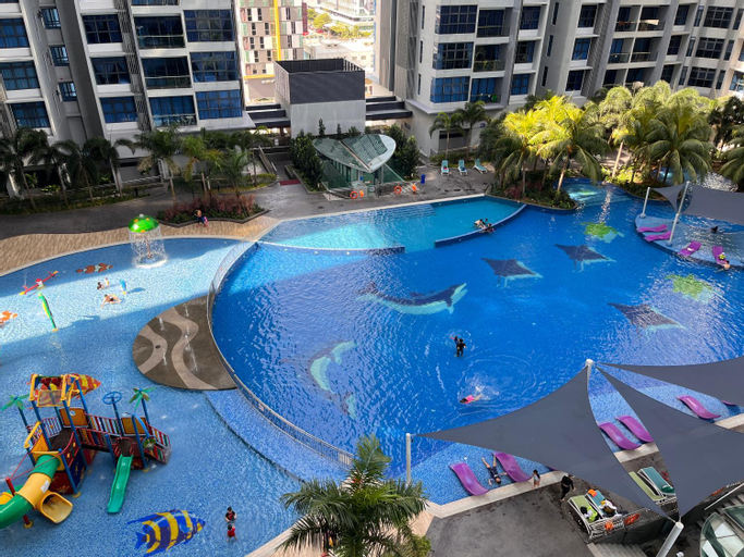 Sport & Beauty 4, Urban Retreat @ Atlantis Residence-Pool View-Wi-Fi & Games, Malacca City