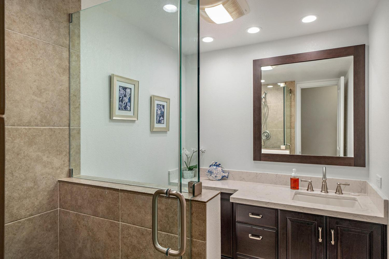 Bathroom 4, Kamaole Sands 3-308, Premier Location, Renovated, Large Lanai, Wi-Fi, Split AC!, Maui