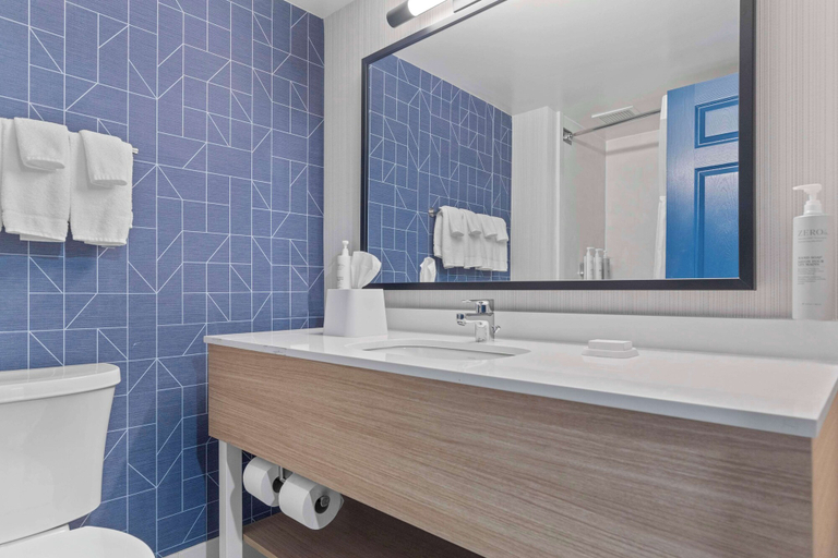 Bathroom 5, Spark by Hilton Greensboro, Guilford