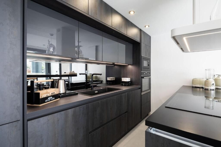 Private kitchen 3, white residence with pool room, Hvar
