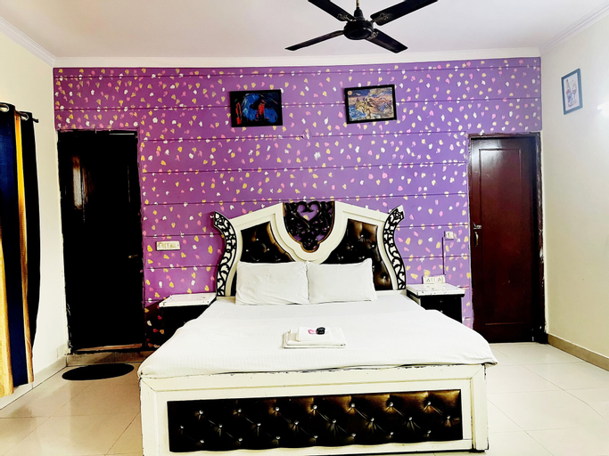 Bedroom 4, Roomshala 167 Hotel Red South Ex, West