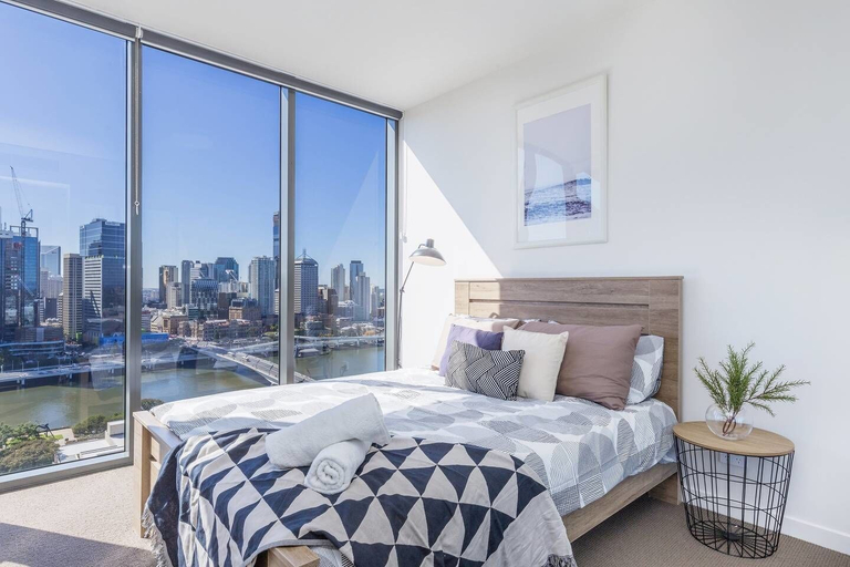 Bedroom 3, Luxury 2bed South Brisbane Qsb038, Brisbane