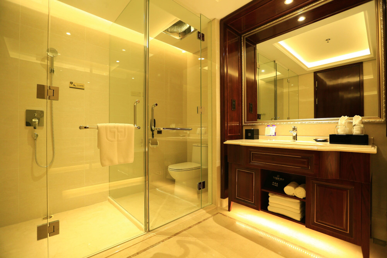 Bathroom 5, Lanxi International Hotel, Xi'an