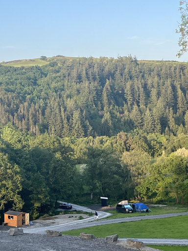 Exterior & Views 2, Remarkable 2-bed Safari Lodge in Llanidloes, Powys