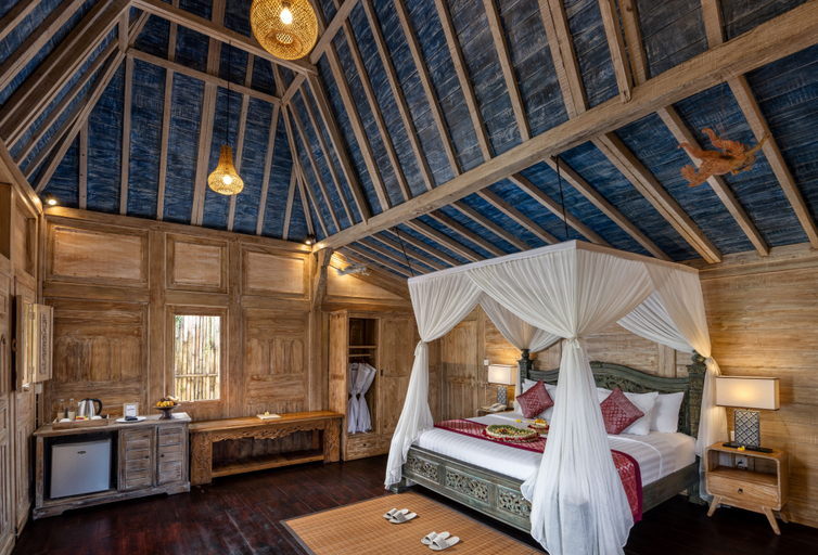 Bedroom 2, Wooden Ganeca Villas by GenuineHost, Gianyar