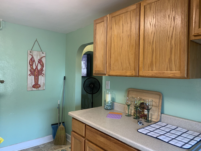 Private kitchen 3, Beach Side Studio #3 Apts by RedAwning, Norfolk