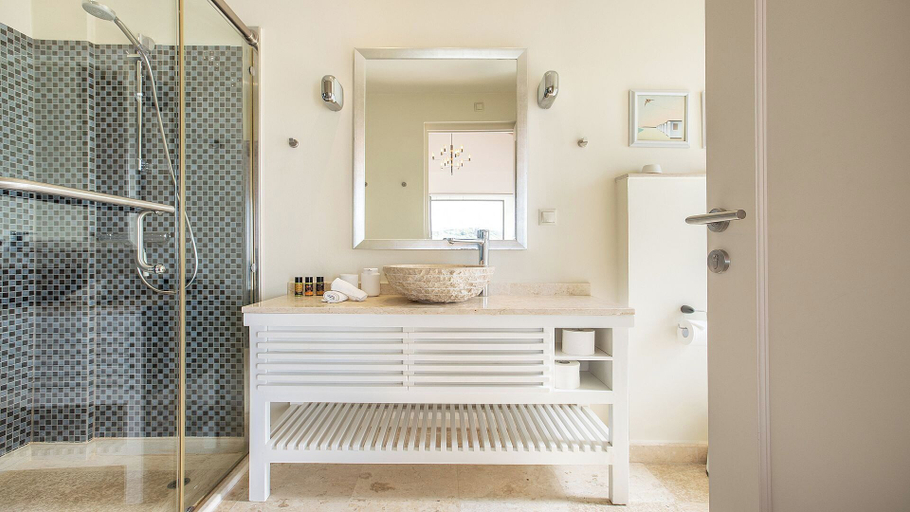 Bathroom, A Luxury Villa in Stavros village, Crete