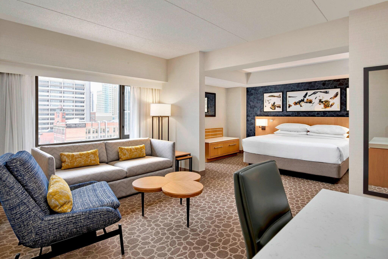 Bedroom 3, Delta Hotels Calgary Downtown, Division No. 6
