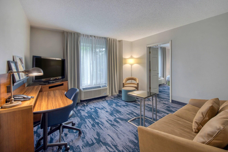 Bedroom 3, Fairfield Inn & Suites Raleigh Crabtree Valley, Wake