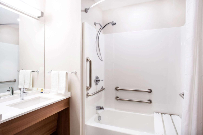 Bathroom 4, Microtel Inn & Suites by Wyndham Naples Vernal, Uintah