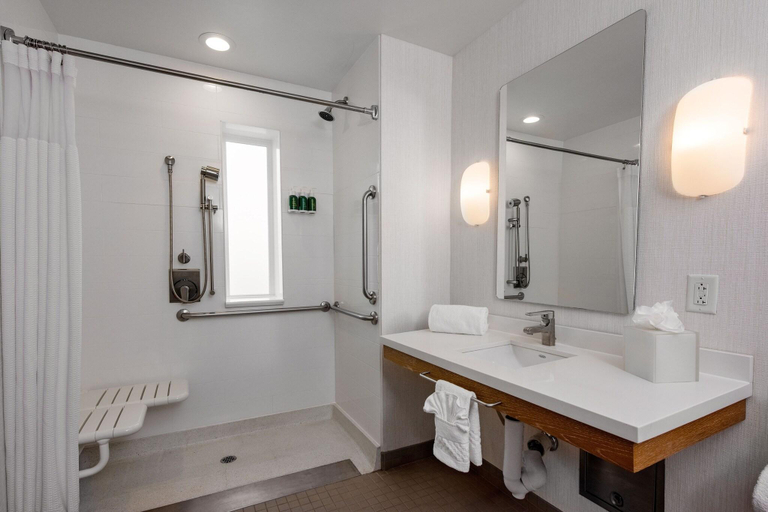 Bathroom 5, SpringHill Suites by Marriott Oceanside Beach, San Diego