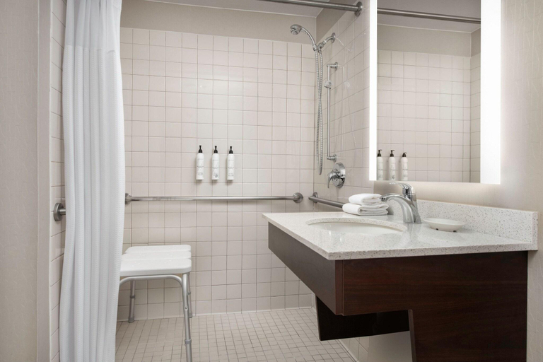 Bathroom 5, SpringHill Suites Dallas Addison/Quorum Drive, Dallas