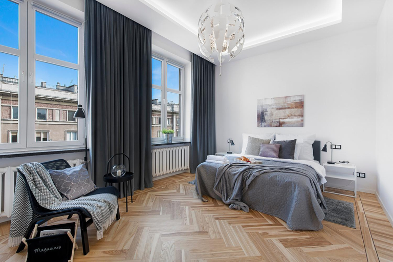 Bedroom 2, Srodmiescie Marszalkowska, Warsaw