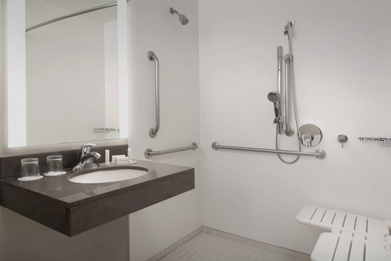 Bathroom 5, SpringHill Suites Portland Hillsboro, Washington