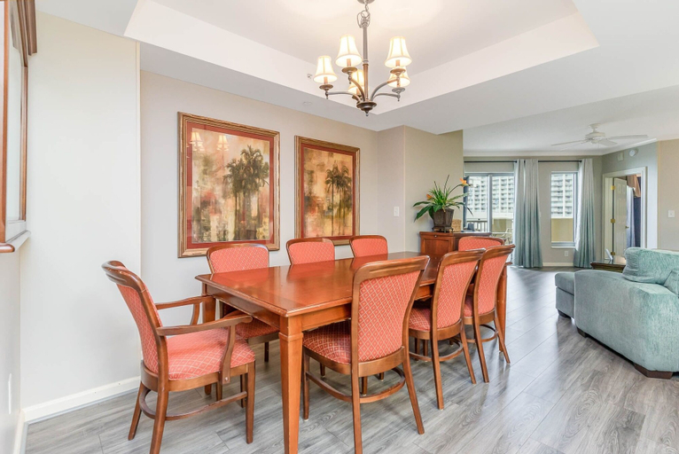 Dining, Splendid 3 bedroom, 3 bath condo - 408 Royale Palms 3 Condo, Horry